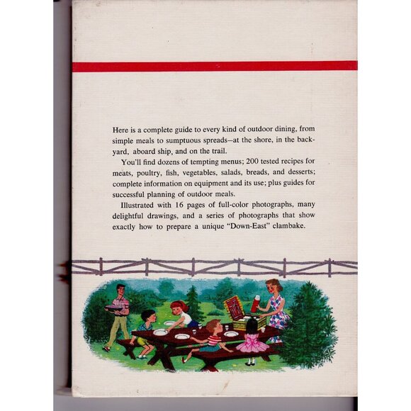 Betty Crocker’s Outdoor Cook Book 1961 1st Ed Spiral BBQ Retro Midcentury VTG - Picture 6 of 6